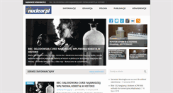 Desktop Screenshot of nuclear.pl